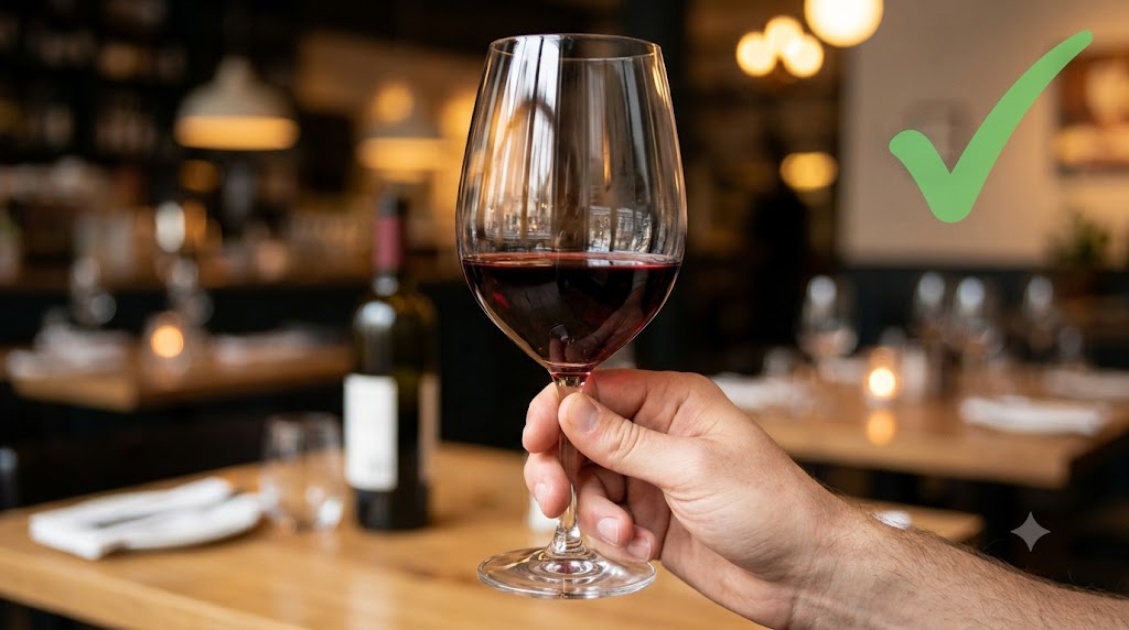 Right Way to Hold Your Wine Glass