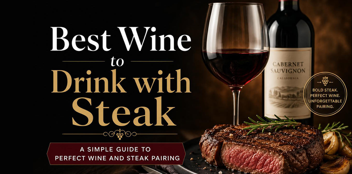 Best Wine to Drink with Steak: A Simple Guide to Perfect Wine and Steak Pairing
