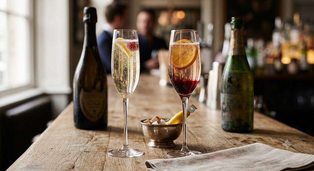 Champagne vs. Sparkling Wine in Cocktails