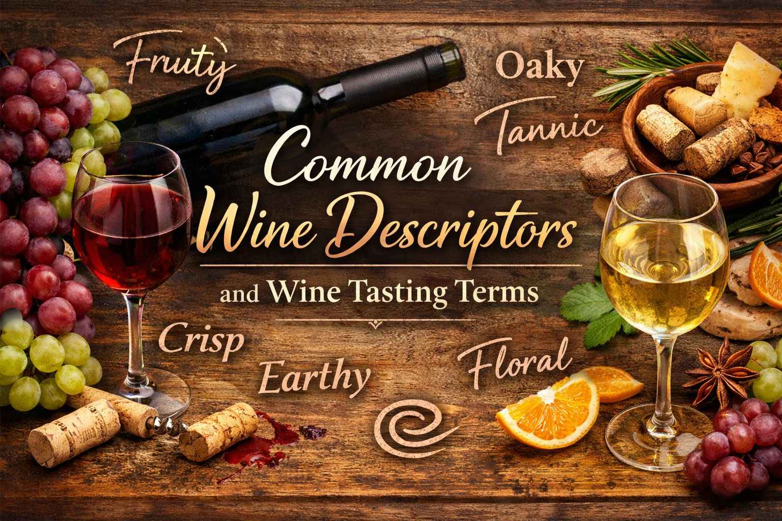 Common Wine Descriptions and Wine Tasting Terms