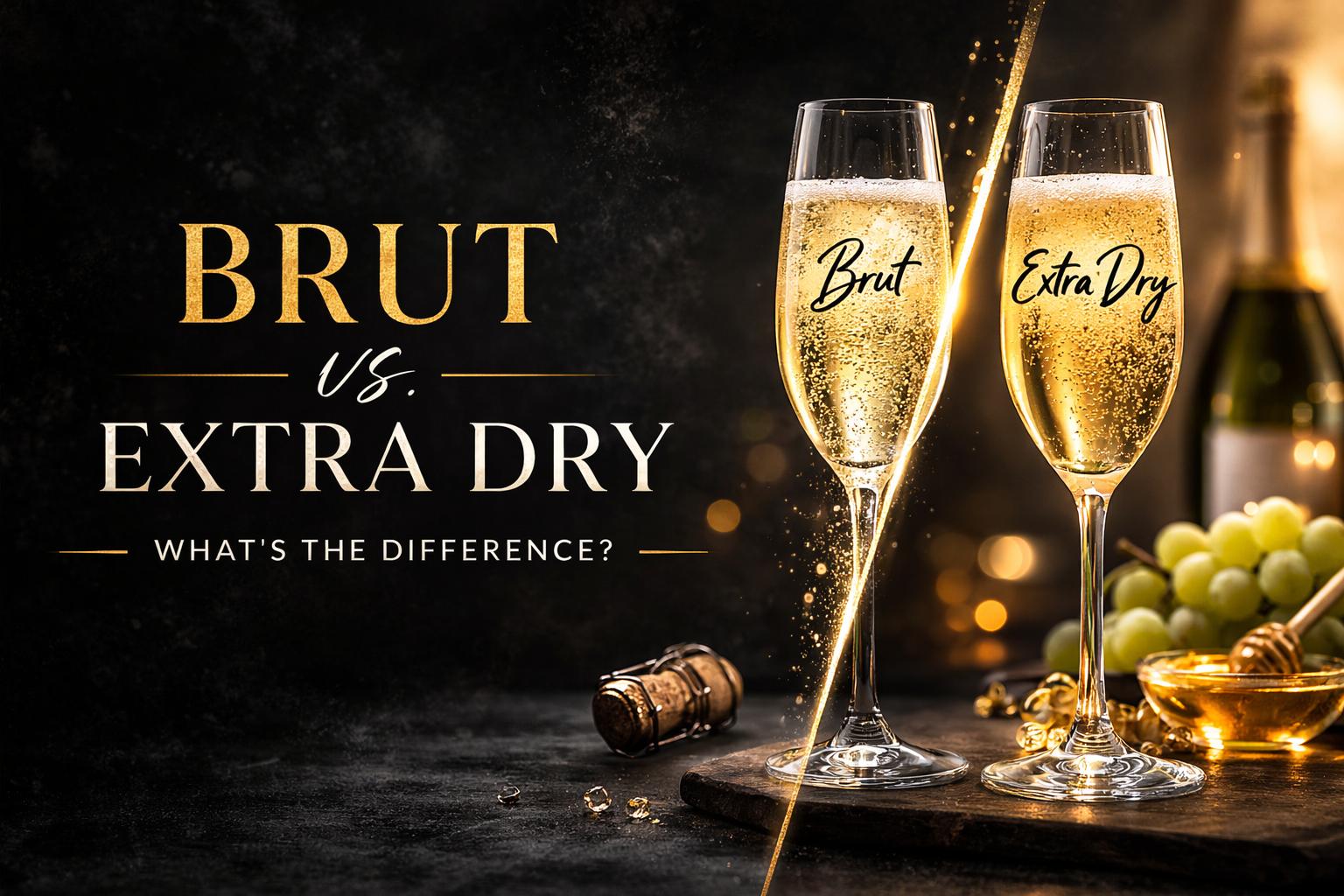 Understanding the Difference between Brut and Extra Dry