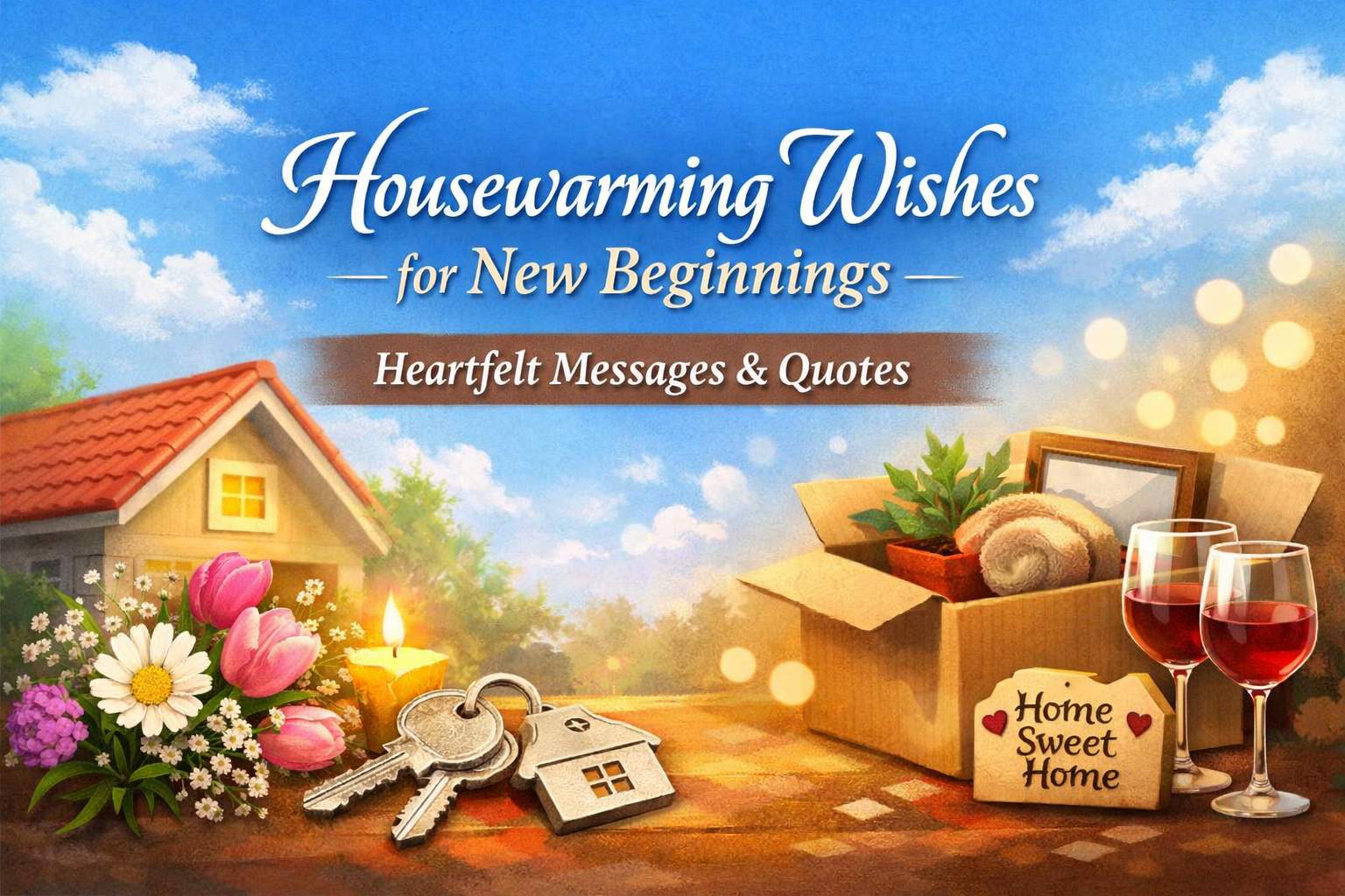 170 Housewarming Wishes & Quotes to Write in a Card