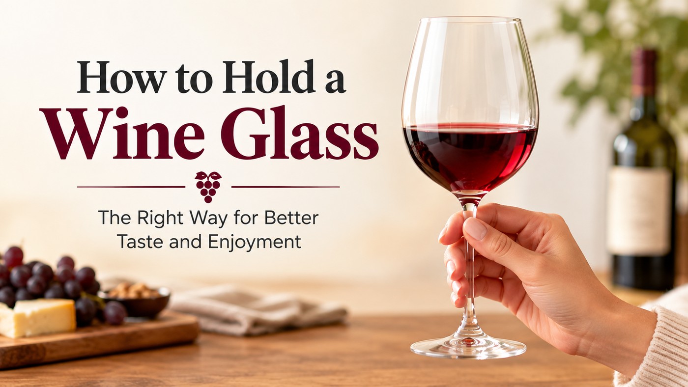 How to Hold a Wine Glass: The Simple Guide to Looking and Feeling More Confident