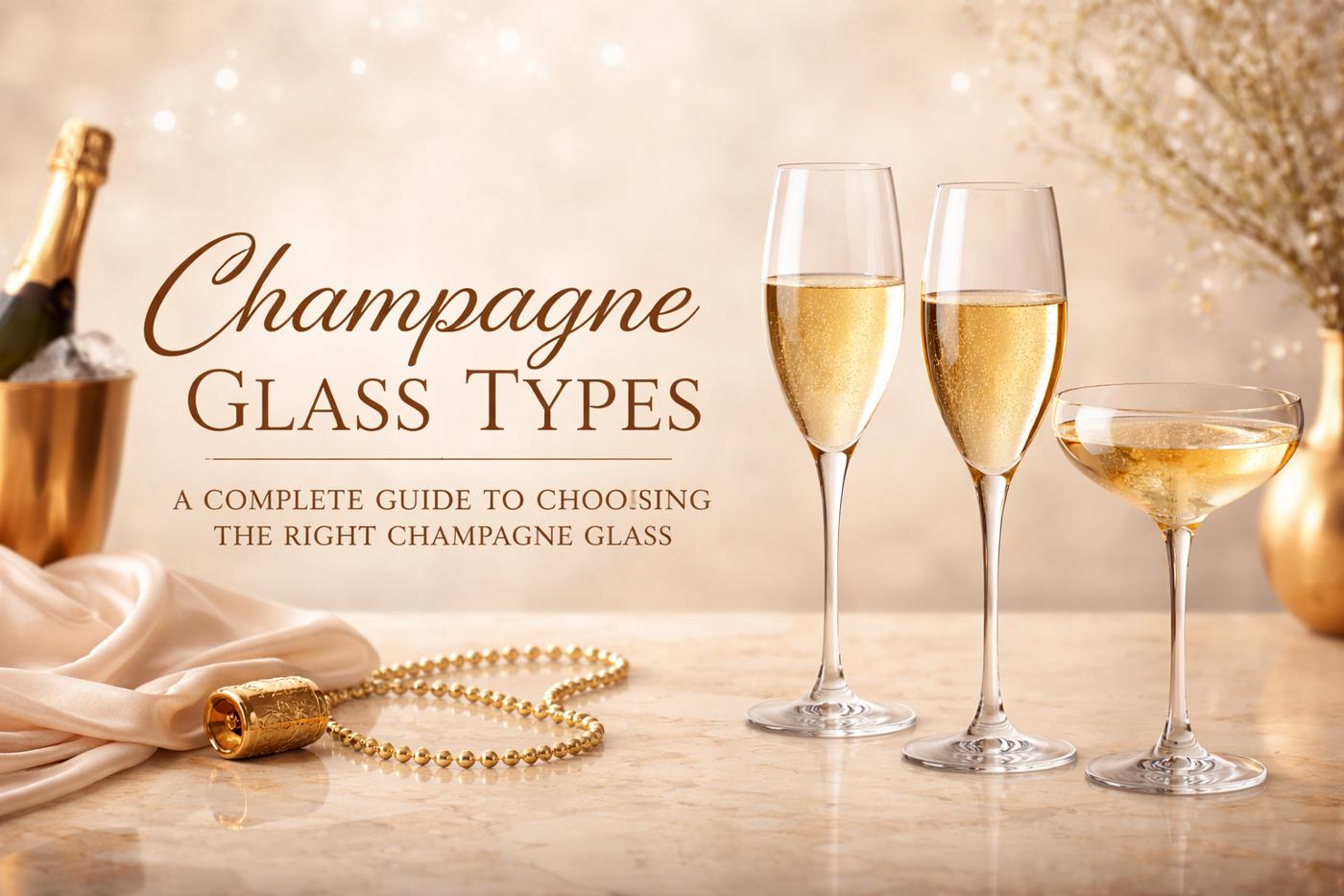 Champagne Glass Types: A Complete Guide to Choosing the Right Champagne Glass