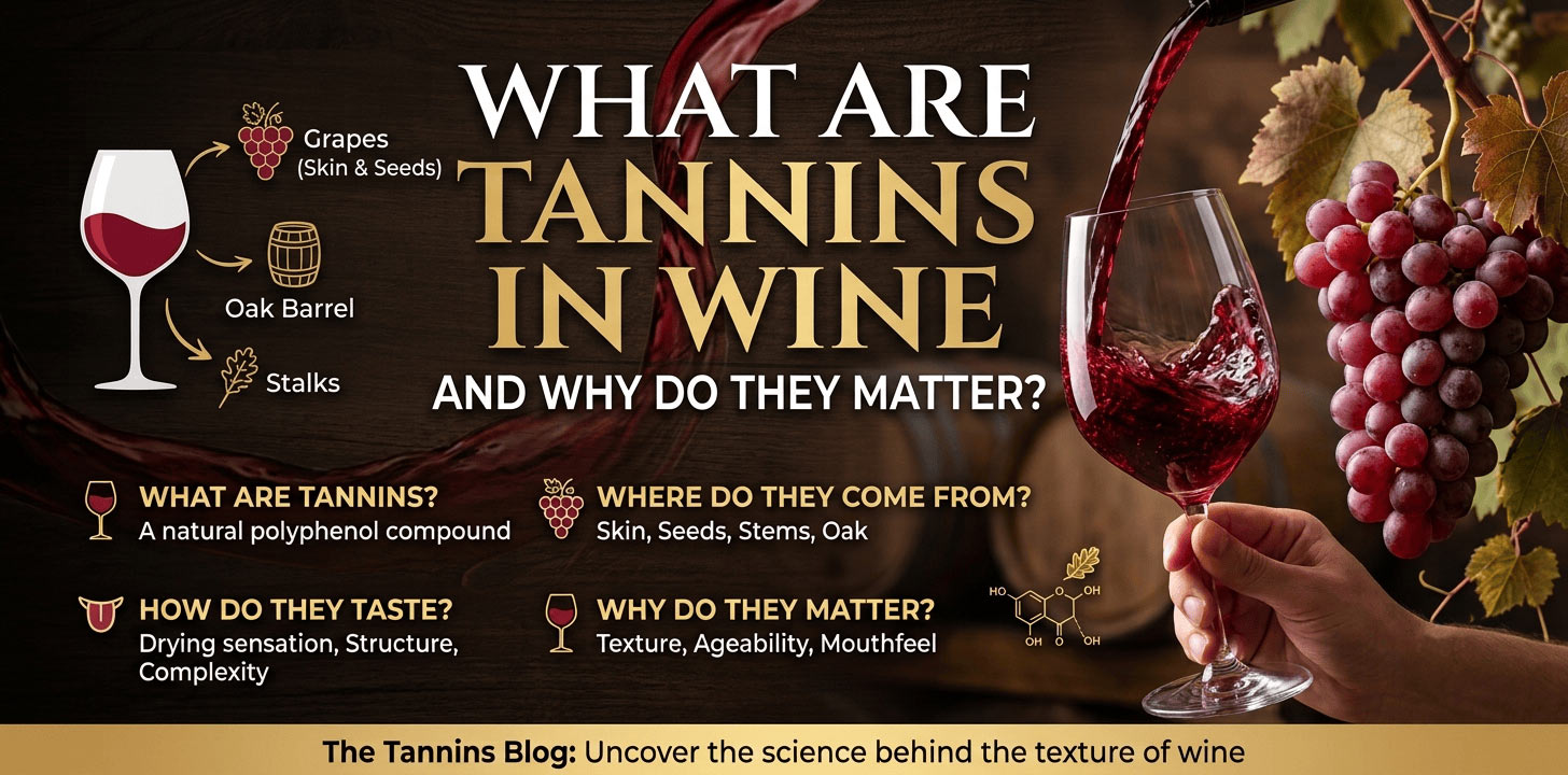 What Are Tannins in Wine and Why Do They Matter?