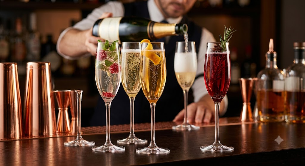 Why Champagne Works Well in Cocktails