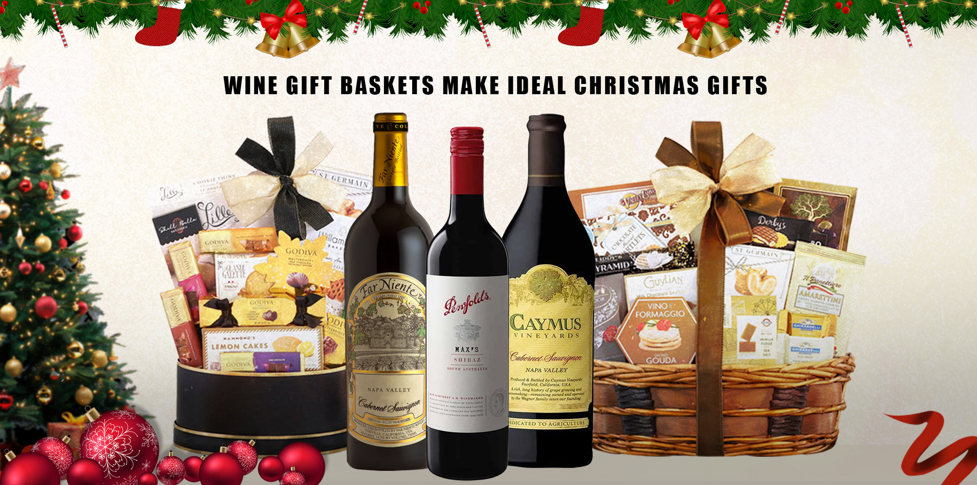 Why Wine Gift Baskets Make Ideal Christmas Gifts?