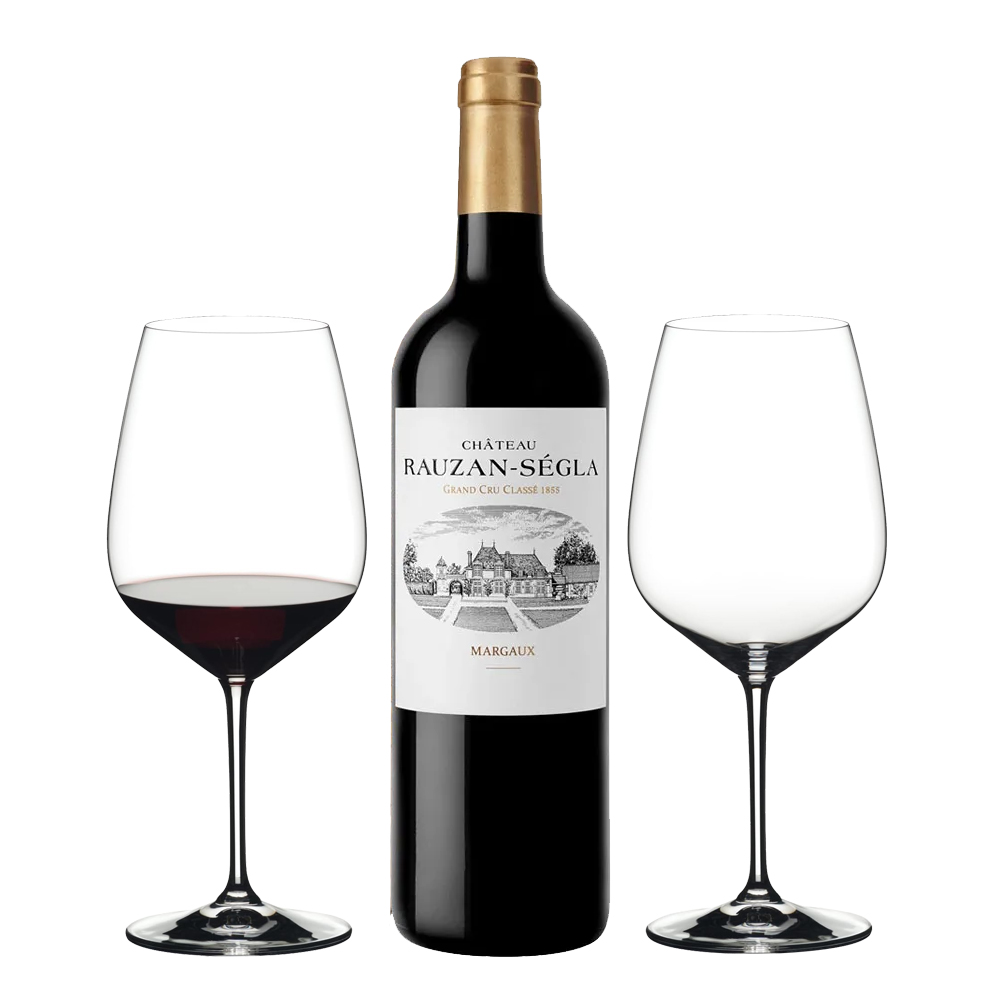 Chateau Rauzan-Segla Margaux Grand Cru Classe And Riedel Wine