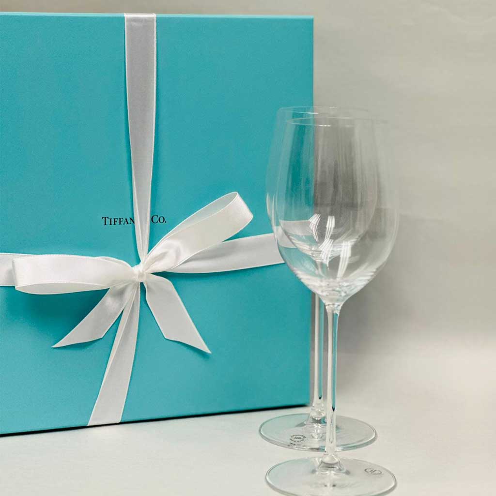 Tiffany & Co. Wine Glasses Set Of Two - Buy Now