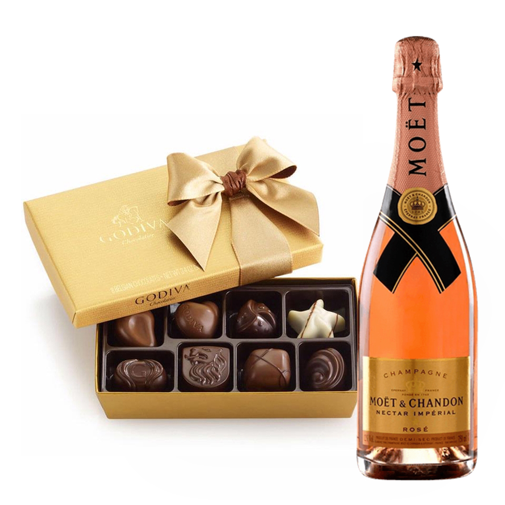 Moët & Chandon Impérial Brut (375 ml Half Bottle) Gift Set