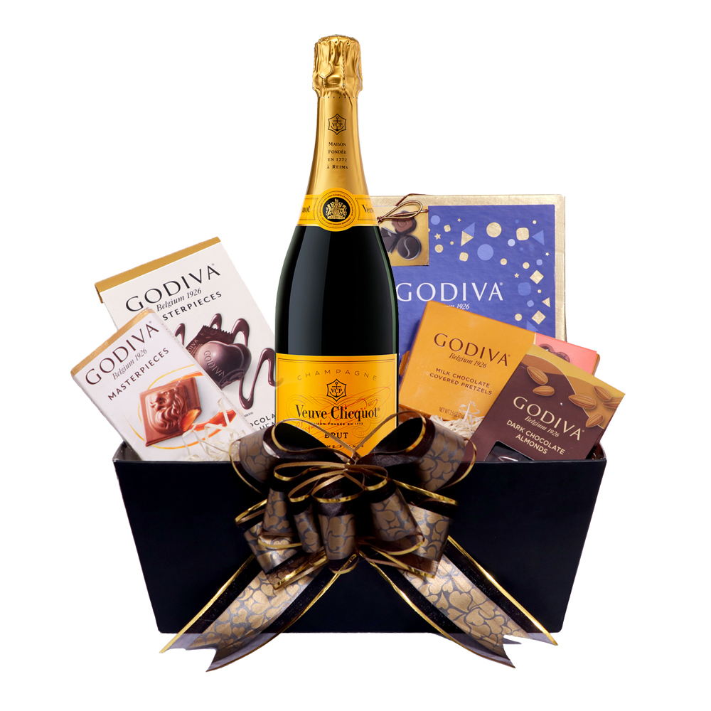 Veuve Clicquot Champagne Christmas Gift Box
