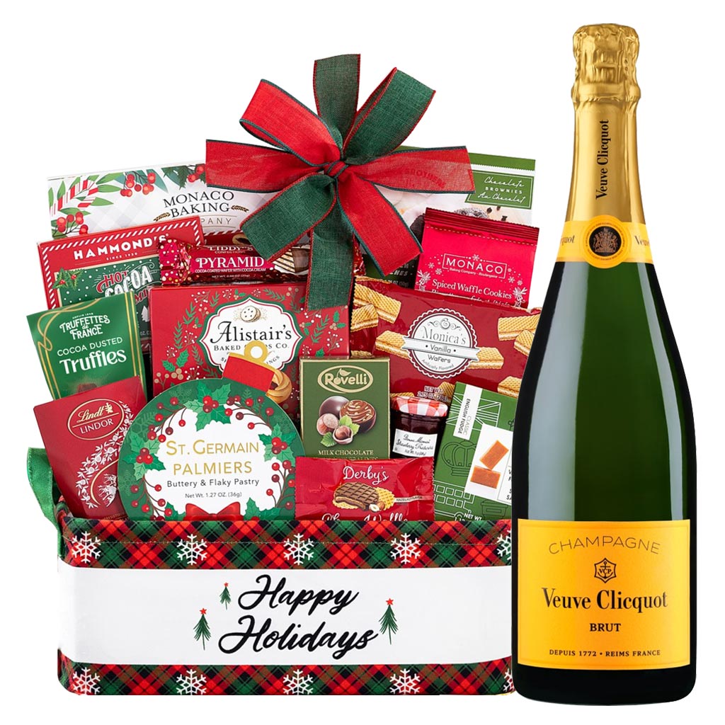 Veuve Clicquot Champagne Christmas Gift Box