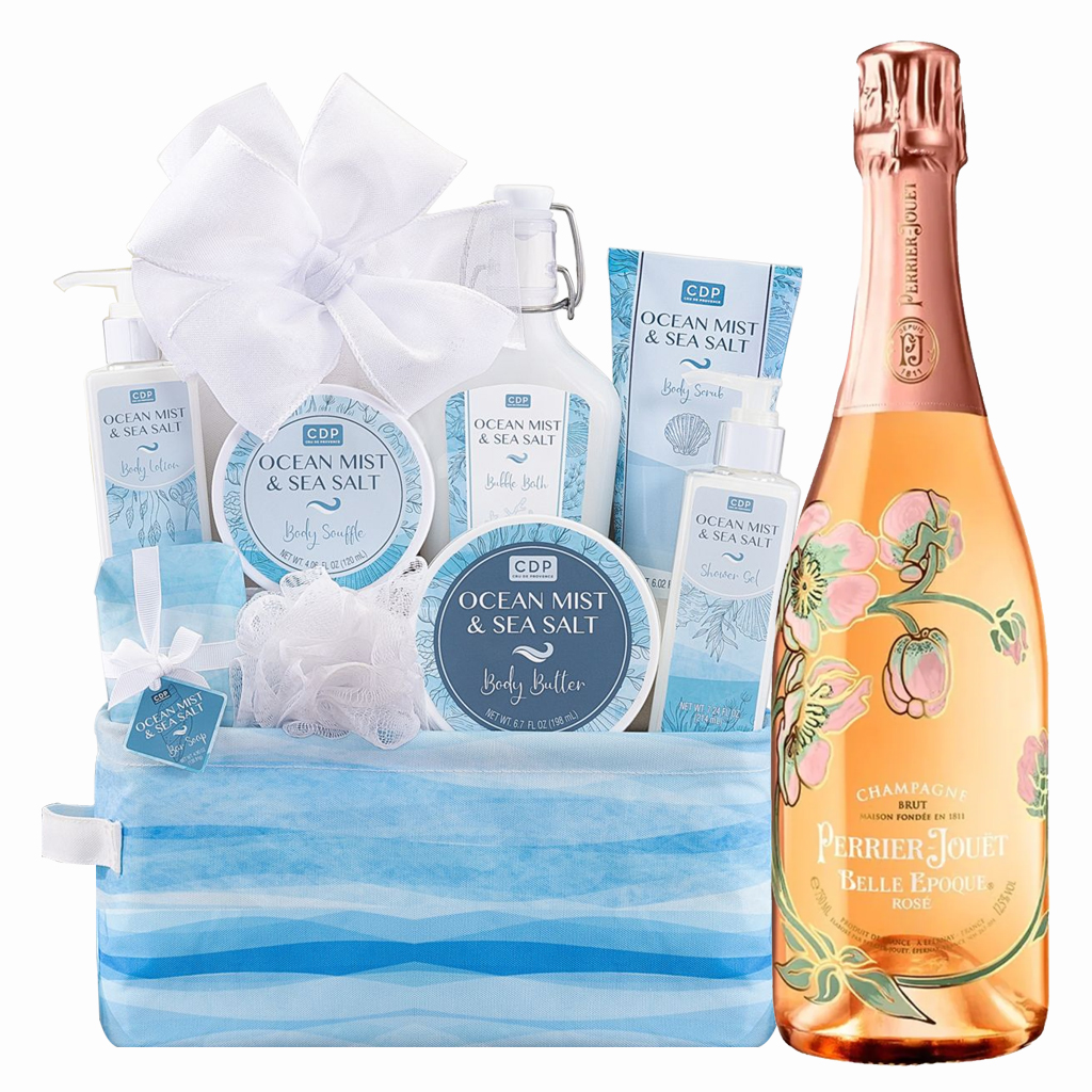 Perrier Jouet Grand Brut And Godiva 26 Pc Chocolate Gift Box