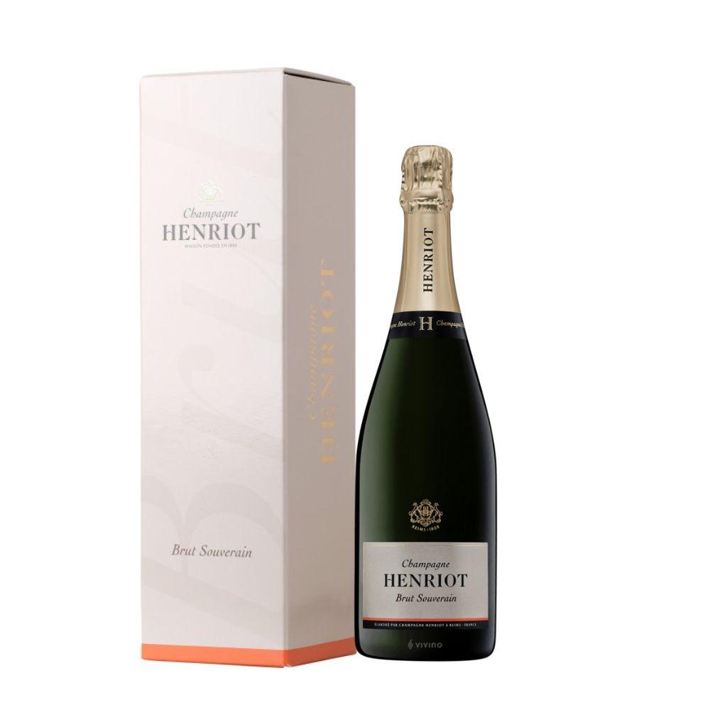 Henriot Brut Souverain Champagne for gift