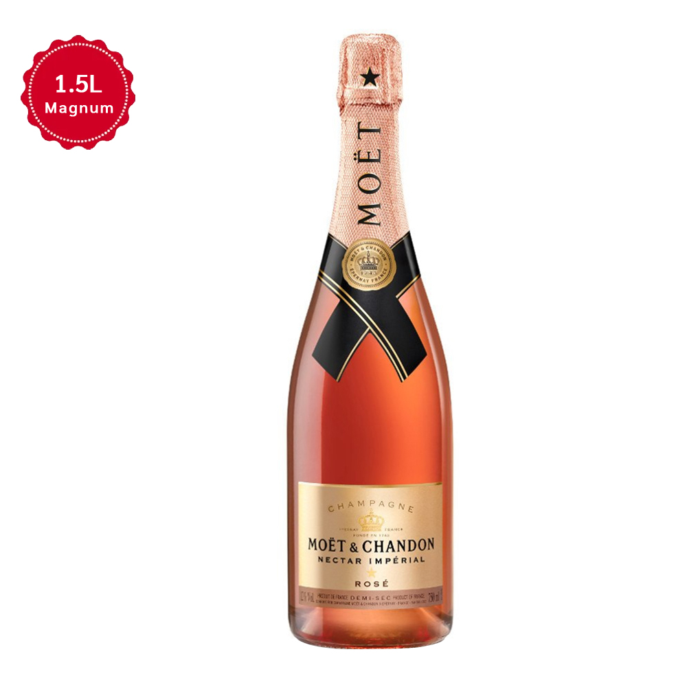 Moet & Chandon Nectar Imperial Rose 1.5 Liter Magnum