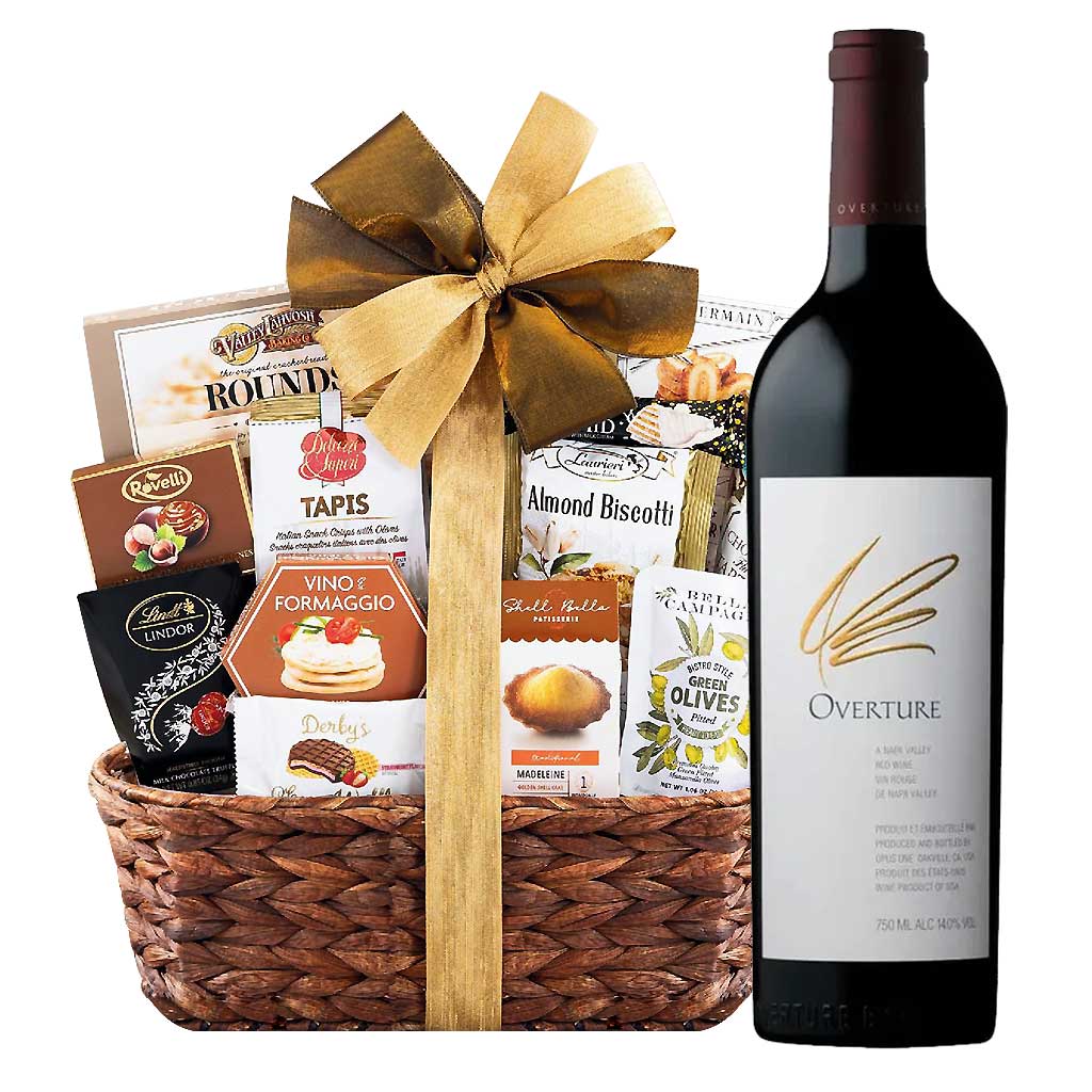 Opus One 'Overture' Napa Valley Wine Wooden Gift Box